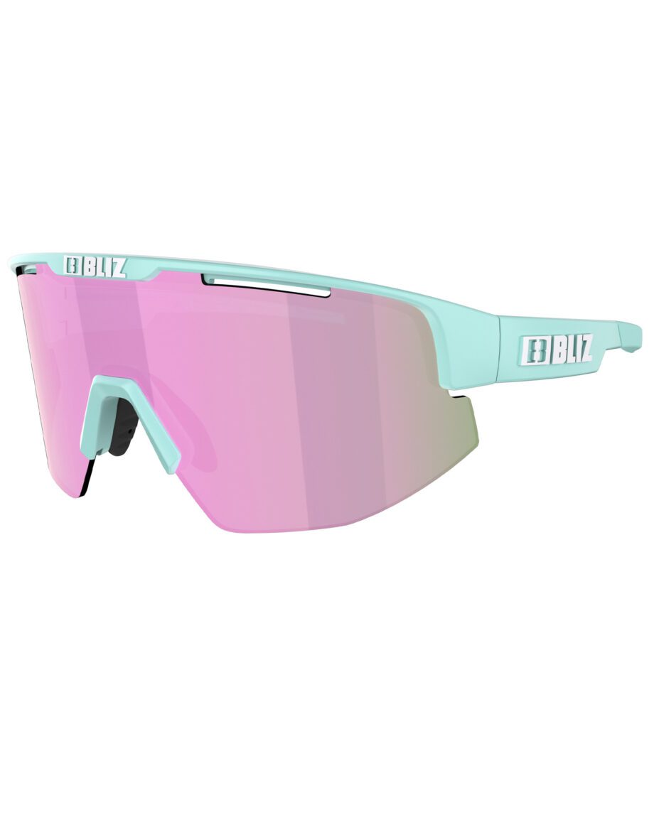 Bliz Matrix Small Nano Optics Nordic Light Begonia Matt Pastel Mint Violet with Blue Multi