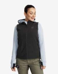 Revolution Race Västar - Essential Fleece Vest - Dam - Black, Storlek:L
