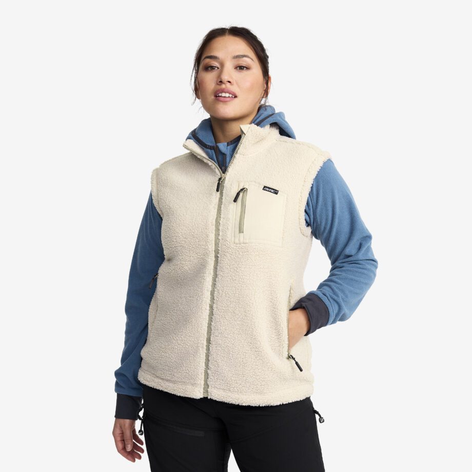 Revolution Race Västar - Bigfoot Pile Vest - Dam - Peyote, Storlek:4XL