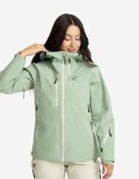 Revolution Race Cyclone 3L Shell Jacket - Dam - Iceberg Green, Storlek:L - Dam > Jackor > Regn- & Skaljackor