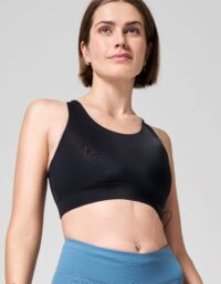 Casall Crossback Sports Bra - Black