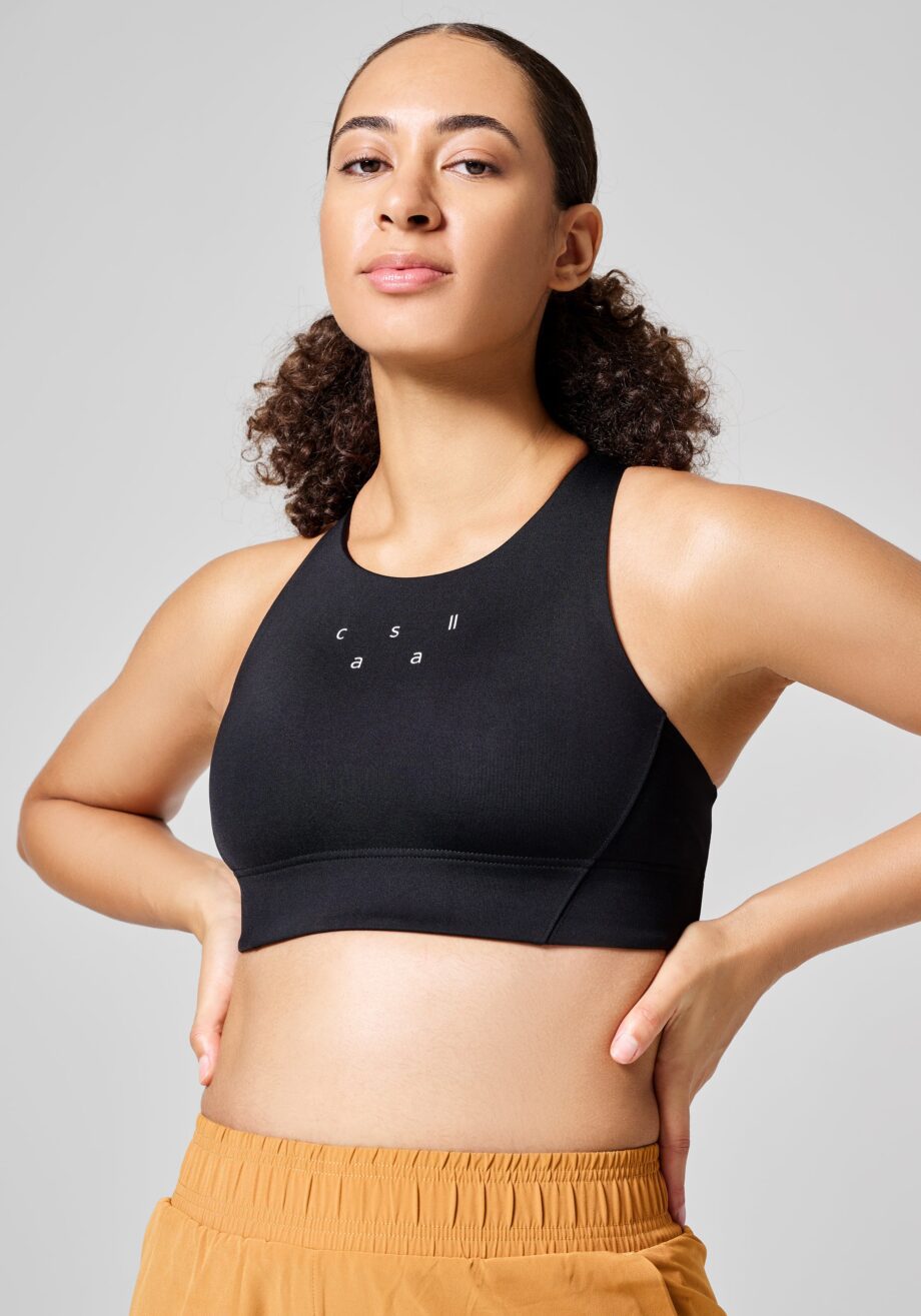 Casall Iconic Longline Sports Bra - Black