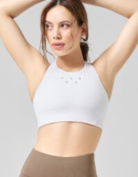 Casall Iconic Longline Sports Bra - White