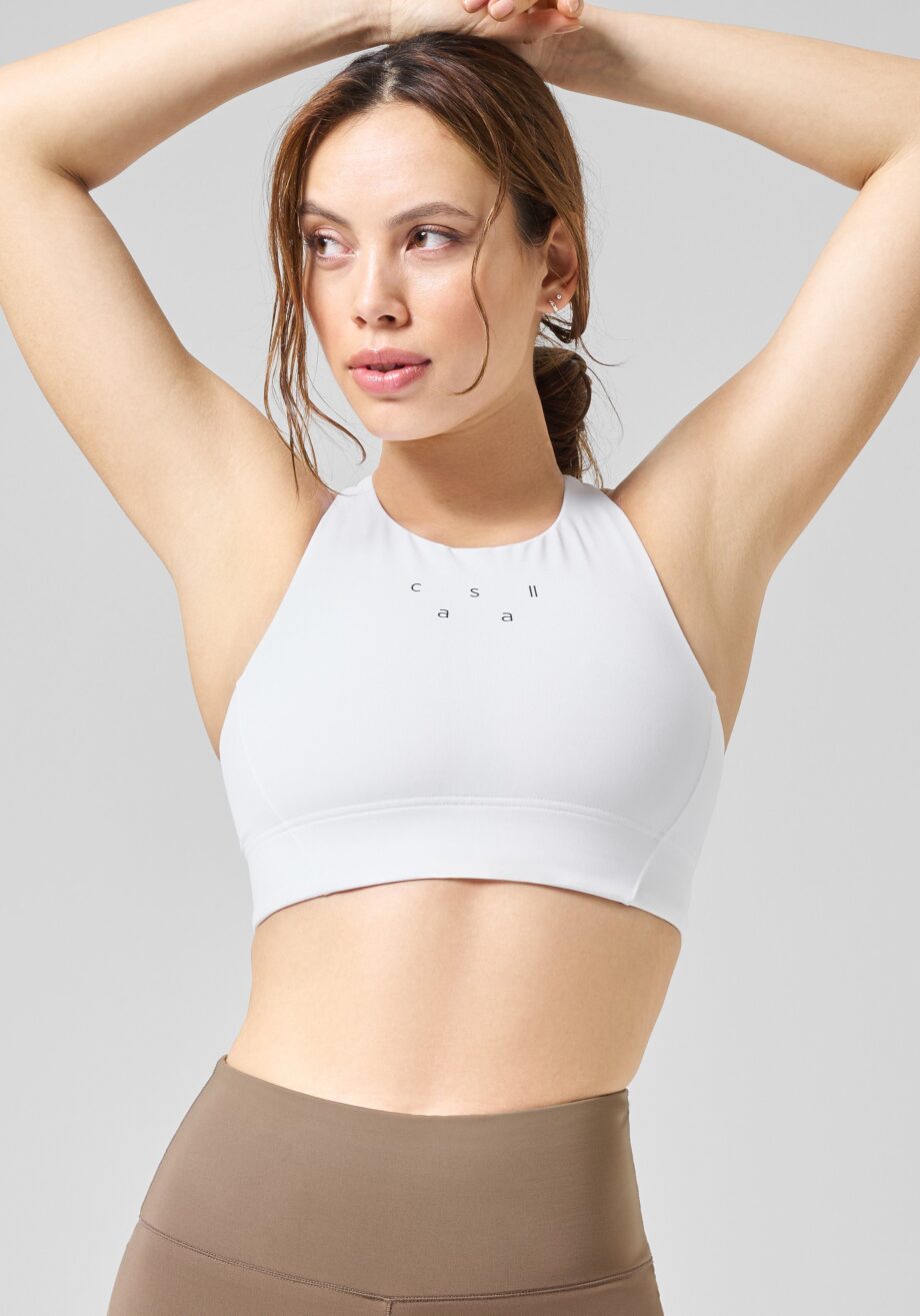 Casall Iconic Longline Sports Bra - White