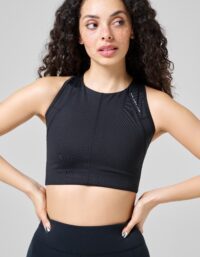Casall Iconic Wool Lined Sports Bra - Black