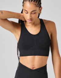 Casall Seamless Soft Sports Bra - Black