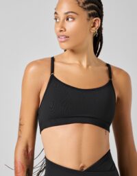 Casall Strappy Sports Bra - Black