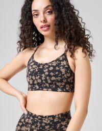 Casall Strappy Sports Bra - Cosmic Brown