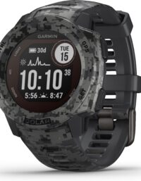 Garmin Instinct Solar Camo Edition Graphite Camo