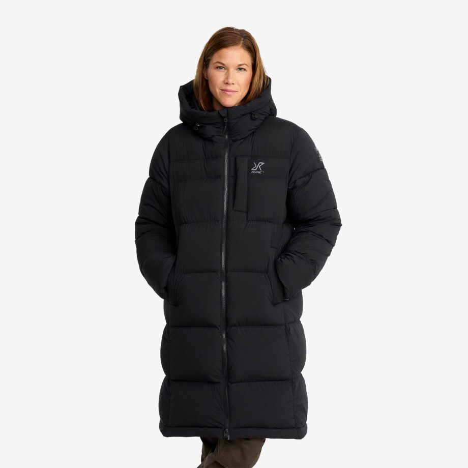Revolution Race Flexpedition Down Parka - Dam - Black, Storlek:M - Vinterjackor