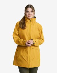 Revolution Race Nevis 2L Parka - Dam - Harvest Gold, Storlek:S - Skaljacka & Vindjacka