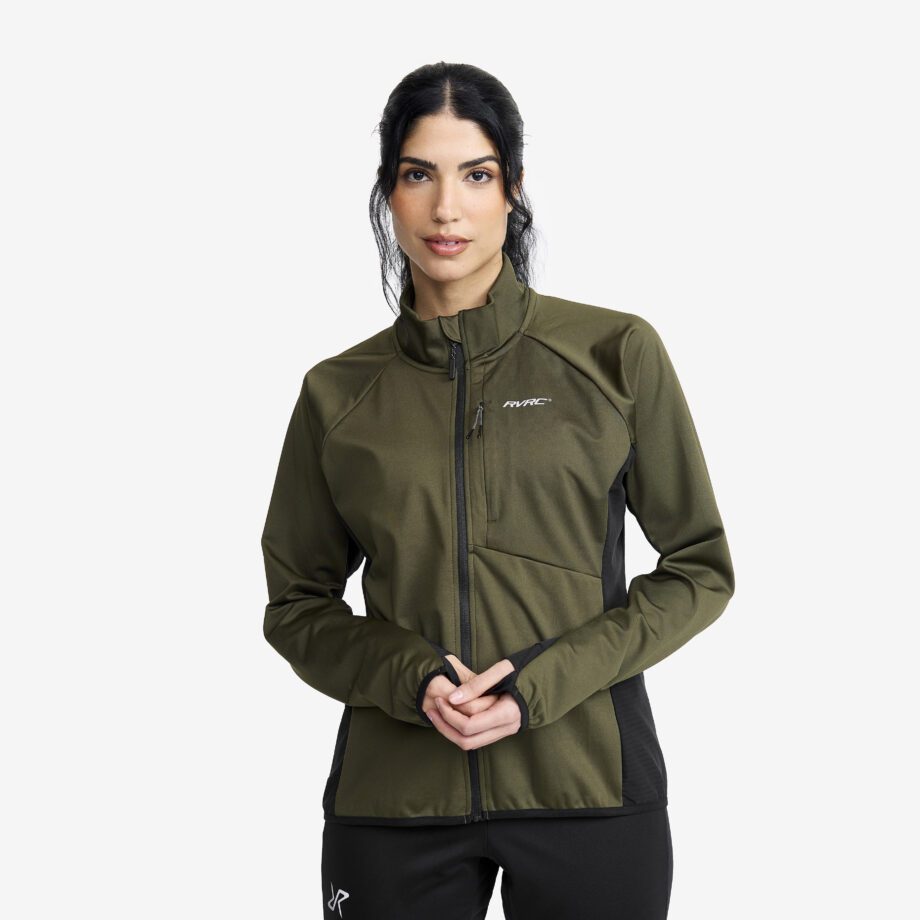 Revolution Race Dam > Jackor > Vindjackor - Pace Wind Jacket - Dam - Forest Night, Storlek:S