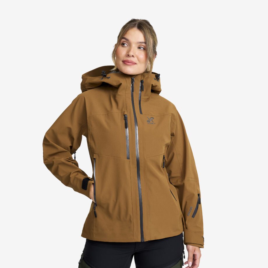 Revolution Race Cyclone 3L Shell Jacket - Dam - Rubber, Storlek:XL - Skaljacka & Vindjacka