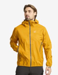 Revolution Race Arcade 3L Lightweight Jacket - Herr - Golden Yellow, Storlek:L - Skaljacka & Vindjacka