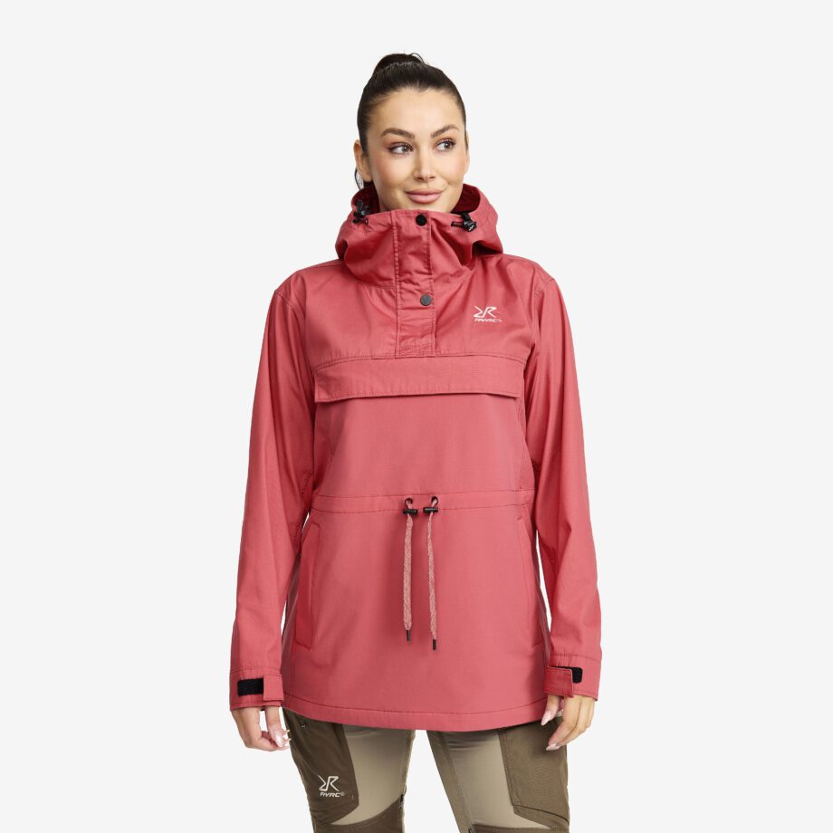 Revolution Race Skaljacka & Vindjacka - Rambler Lightweight Anorak - Dam - Holly Berry, Storlek:XS