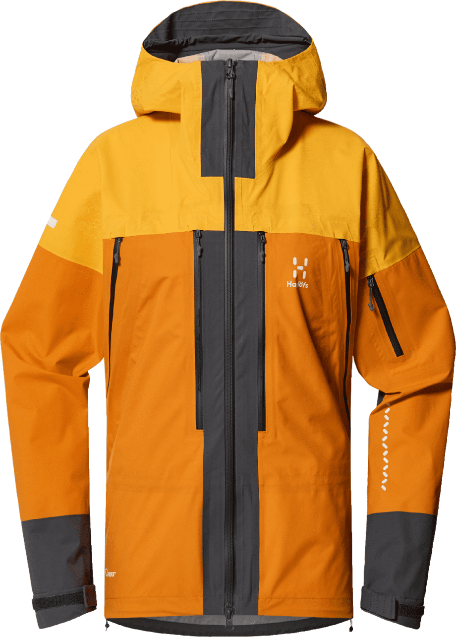 Haglöfs Haglöfs Women's L.I.M Touring Proof Jacket Sunny Yellow/Desert Yellow