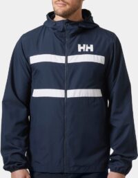 Helly Hansen Herr Salt Stripe Vindjacka Marinblå XL