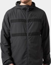 Helly Hansen Herr Salt Stripe Vindjacka Grå XL