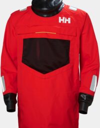 Helly Hansen Herr Ægir Ocean Andningsbar Smocköverdel Röd XL