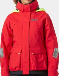 Helly Hansen Dam Pier Costal Seglarjacka Röd XS