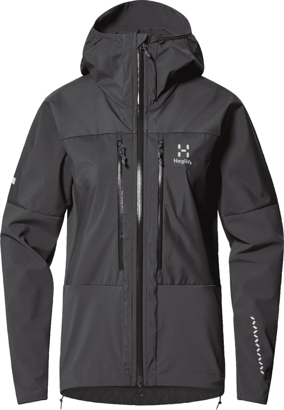 Haglöfs Haglöfs Women's L.I.M Hybrid Touring Hood Magnetite