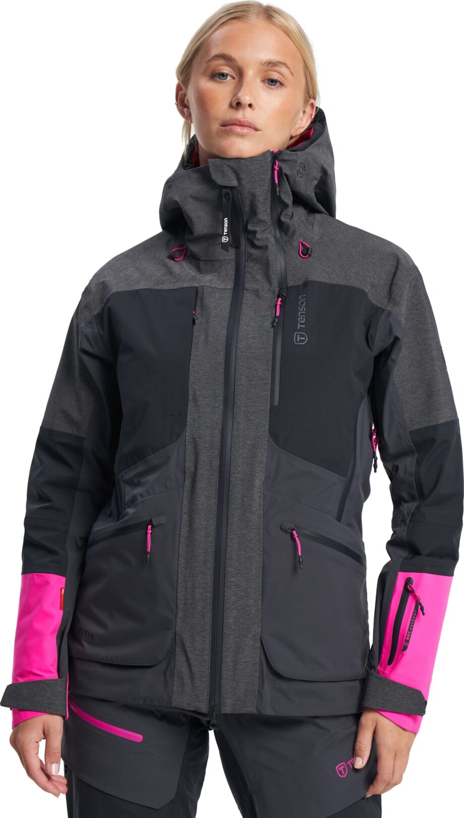 Tenson Tenson Women's Touring Shell Jacket Antracithe