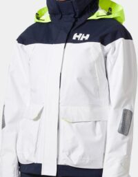 Helly Hansen Dam Pier Costal Seglarjacka Vit L