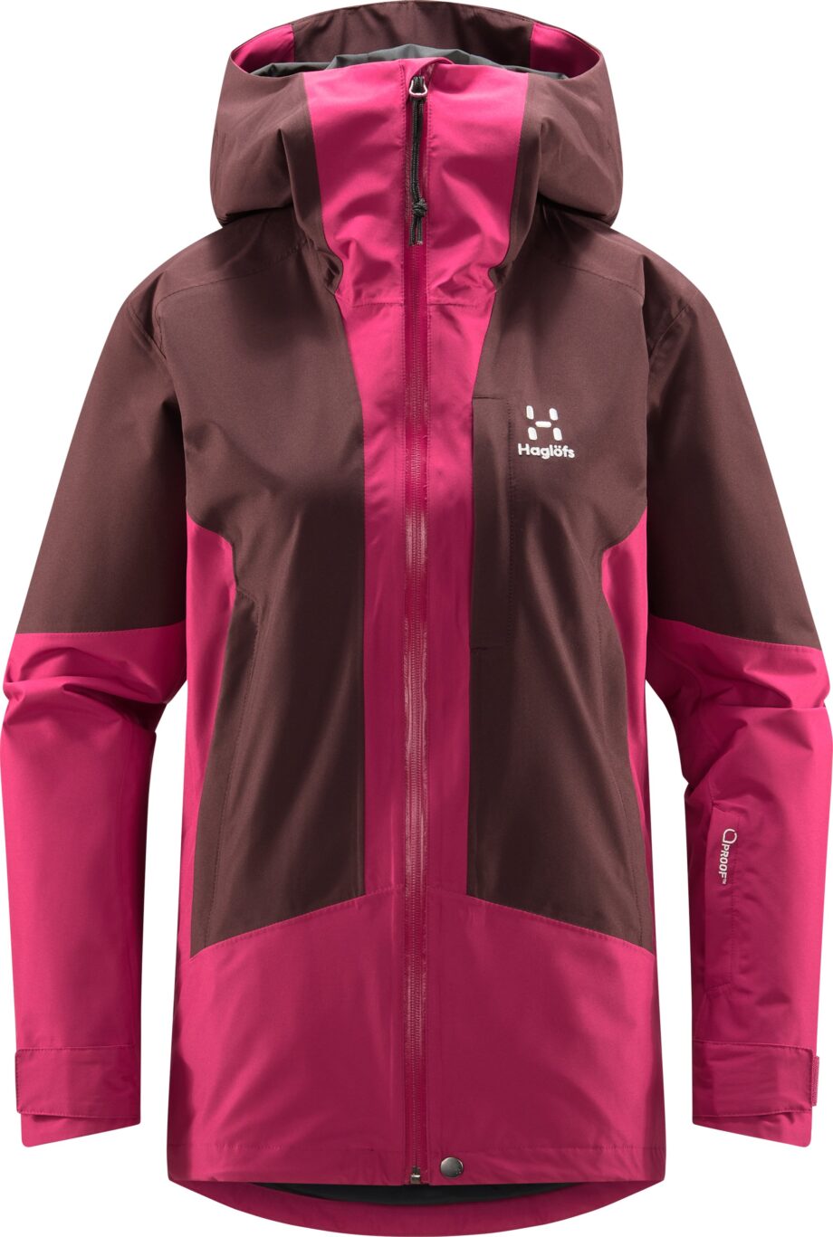 Haglöfs Haglöfs Women's Lumi Jacket Deep Pink/Burgundy Brown