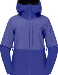 Norrøna Norrøna Women's Lofoten GORE-TEX Jacket Violet Storm/Royal Blue