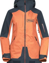 bergans Bergans Myrkdalen V2 3L Women's Jacket Cantaloupe/Orion Blue
