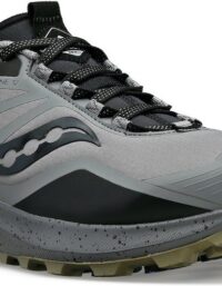 Saucony Peregrine ICE+ 3 (Herr) - Gravel/Black: 44 (US 10)