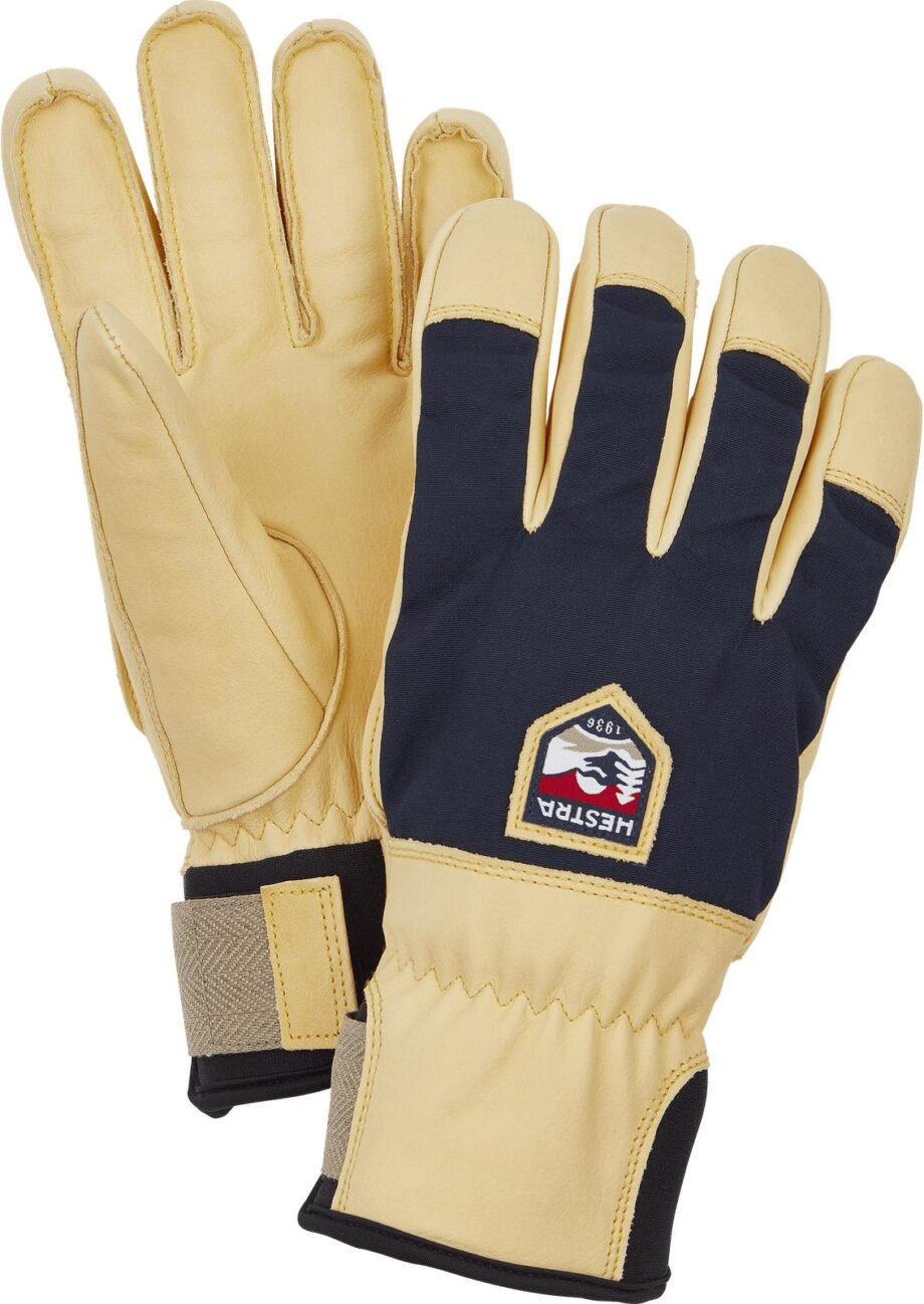 Hestra Hestra Sarek Ecocuir - 5 Finger Marine