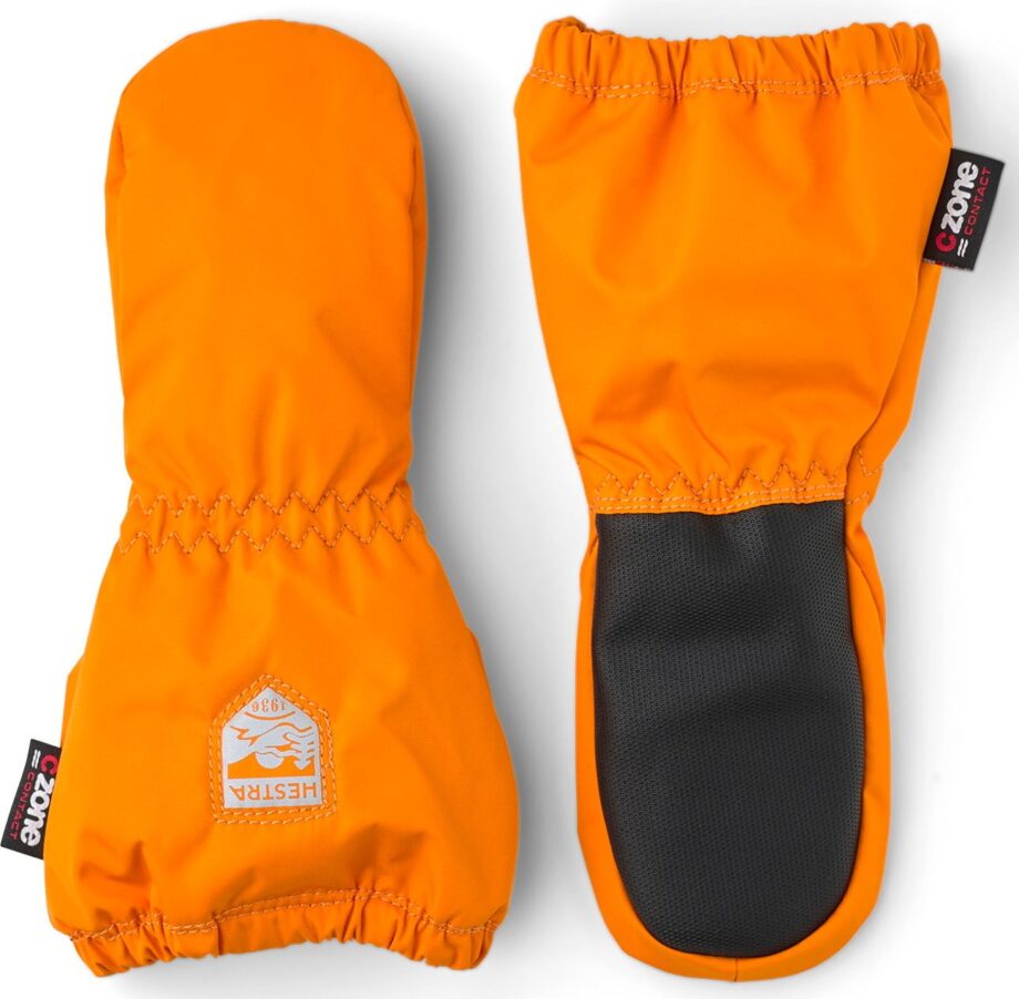 Hestra Hestra Kids' CZone Contact Shell - Mitt Orange