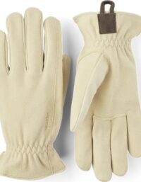 Hestra Hestra Chamois Work Glove - 5 finger Natural Yellow