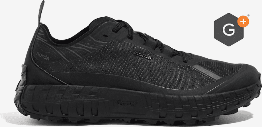 Norda 001 G+ Graphene Stealth Black (Herr): 42 2/3 (US 9,5/UK 8,5/JPN 27,5)