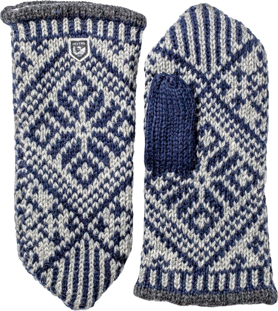 Hestra Hestra Nordic Wool Mitt Marine/Grey