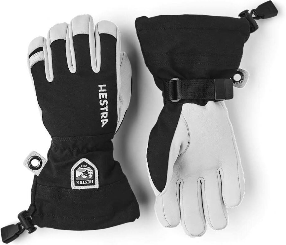 Hestra Hestra Juniors' Army Leather Heli Ski Black
