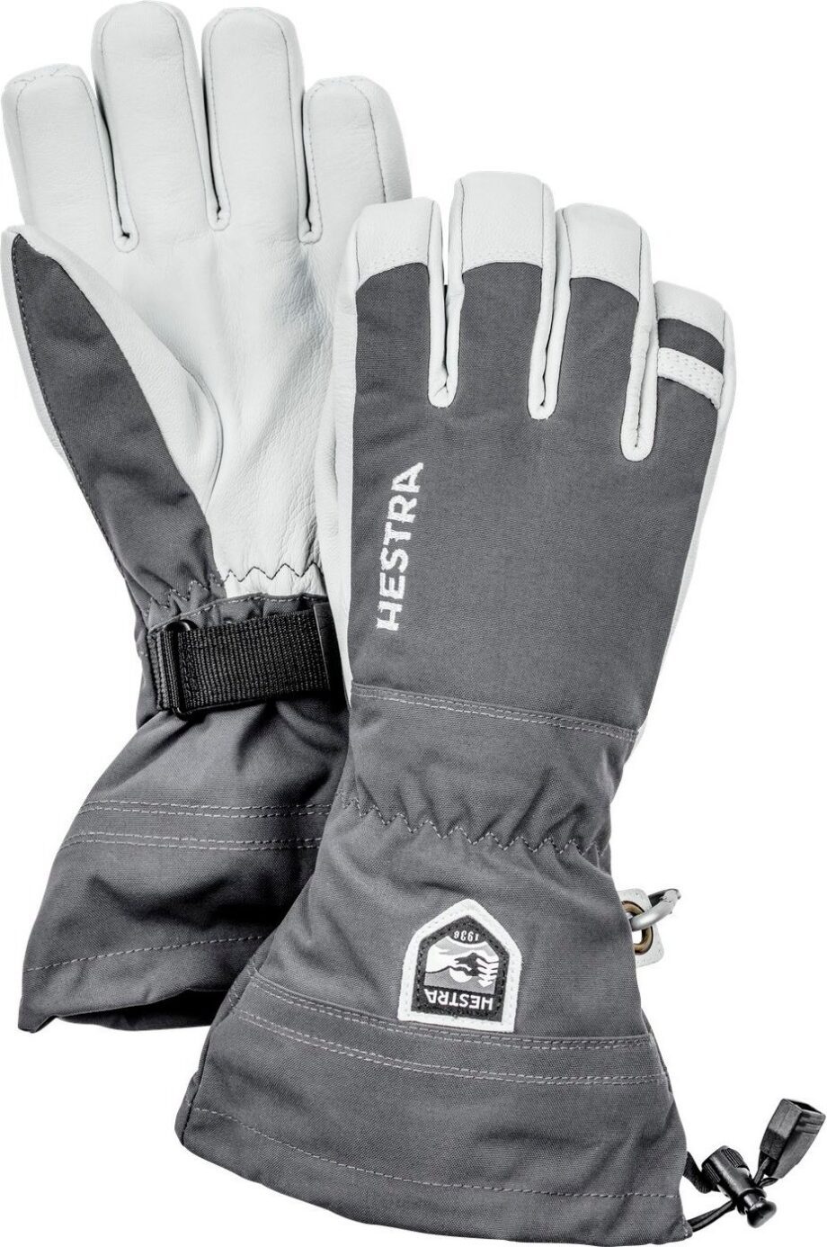 Hestra Hestra Army Leather Heli Ski Grey