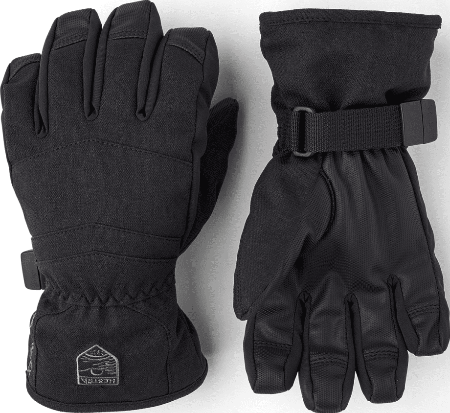Hestra Hestra Juniors' Gore-Tex Atlas 5 Finger Black