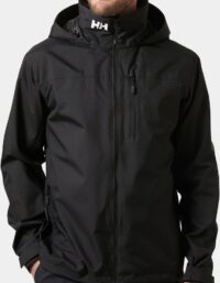 Helly Hansen Herr Crew Seglarjacka Med Huva 2.0 Svart XL