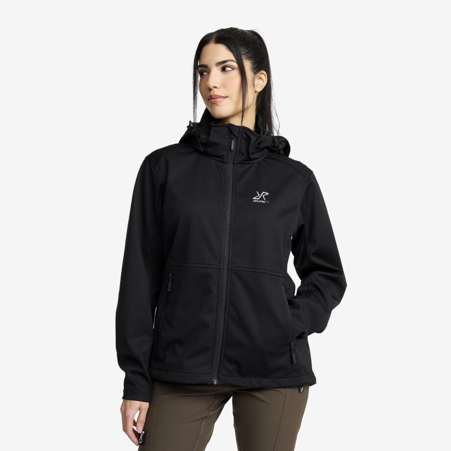 Revolution Race Dam > Jackor > Softshelljackor - Responder Softshell Jacket - Dam - Black, Storlek:L
