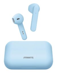 T110 TWS earbuds  charging case semiinear, blue