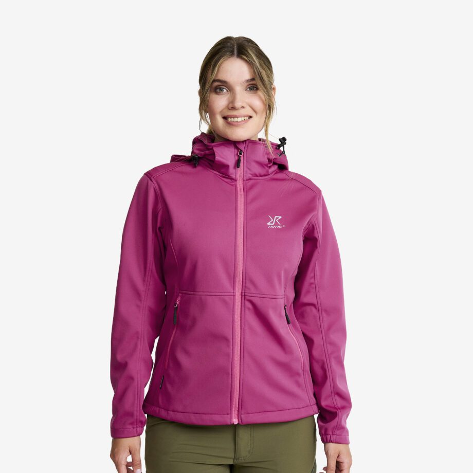 Revolution Race Dam > Jackor > Softshelljackor - Responder Softshell Jacket - Dam - Baton Rouge, Storlek:2XL