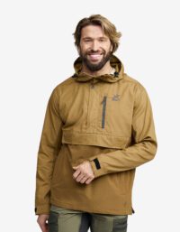 Revolution Race Skaljacka & Vindjacka - Rambler Lightweight Anorak - Herr - Dijon/Rubber, Storlek:2XL
