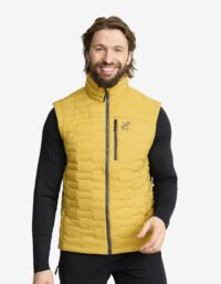 Revolution Race Flex Stretch Down Vest - Herr - Sauterne, Storlek:S - Jackor > Västar