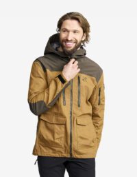 Revolution Race Skaljacka & Vindjacka - Outdoor Jacket - Herr - Mud/Dijon, Storlek:S