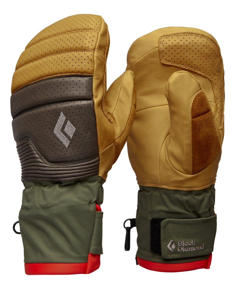Black Diamond Progression Mitten Natural/Walnuts (XL XL)