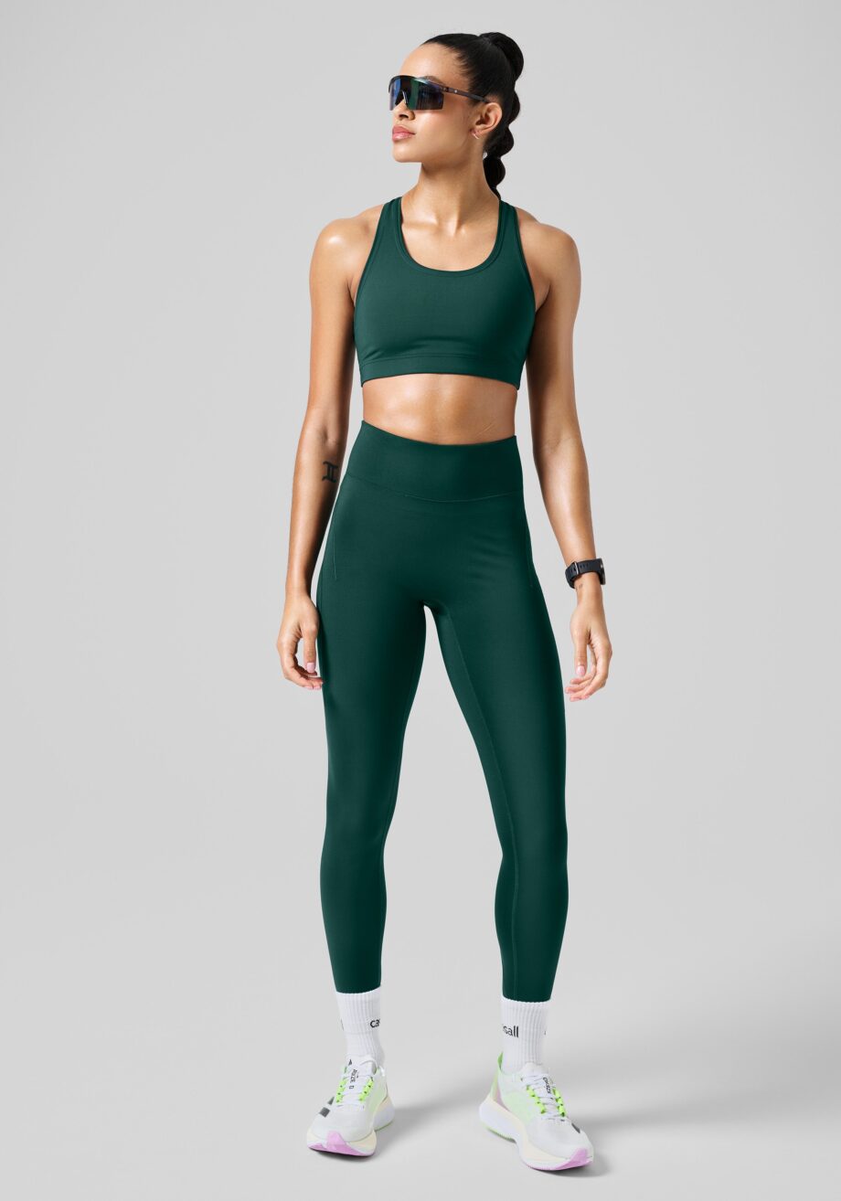 Casall Dynamic High Waist Tights - Dark Pine