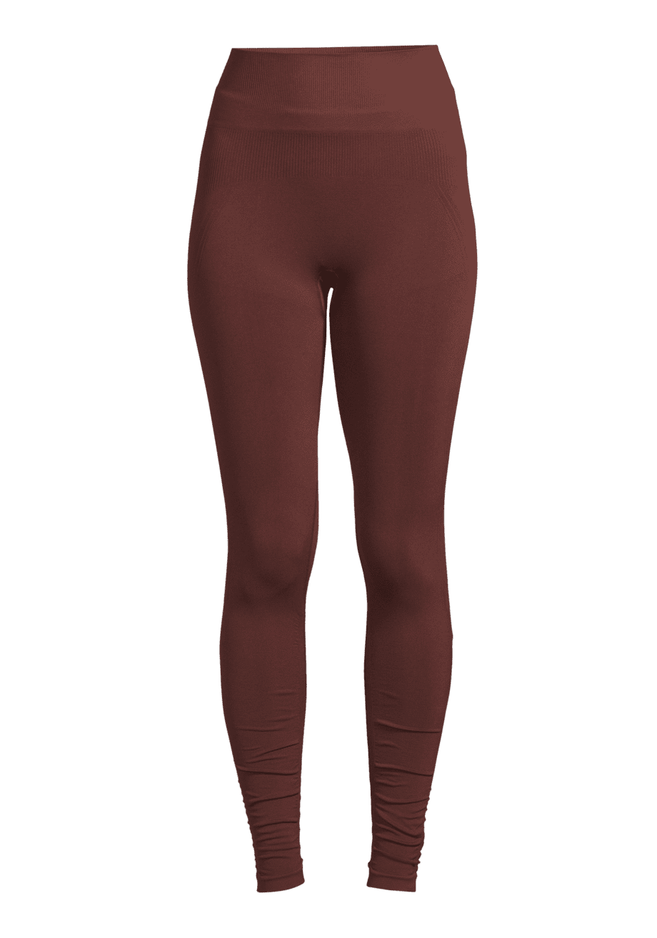 Casall Essential Seamless Tights - Mahogany Red