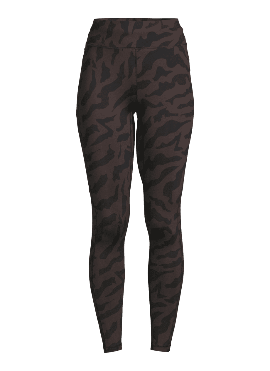 Casall Essential Tights Printed  - Escape Licorice